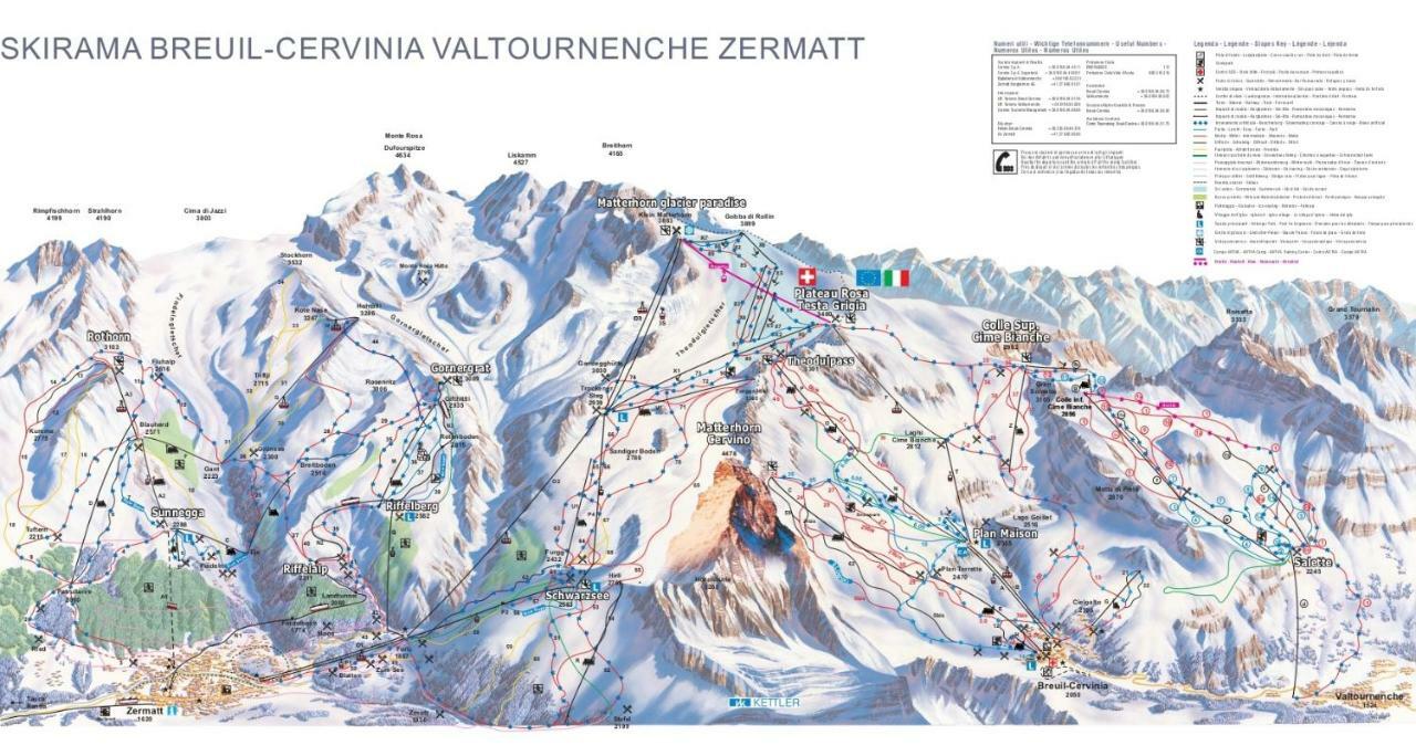 Hotel Meuble Meridiana Valtournenche Dış mekan fotoğraf